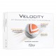 Titleist Velocity 2024 golfové míčky bílé, 12 ks