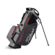 Titleist Hybrid 14 StaDry Stand Bag - Charcoal/Grey/Red