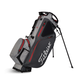 Titleist Hybrid 14 StaDry Stand Bag - Charcoal/Grey/Red