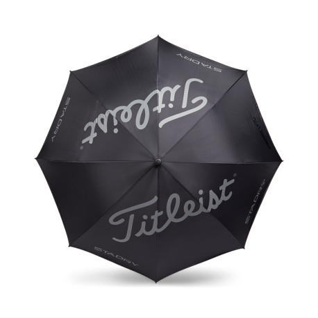 Titleist StaDry Single Canopy golfový deštník - Black/Charcoal