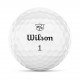 Wilson Staff Triad golfové míčky bílé, 12 ks