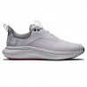 FootJoy Quantum Spikeless pánské golfové boty - White/Blue/Pink