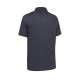 Callaway All Over Large Chev Printed pánské polo - Caviar