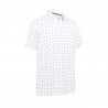 Callaway Swing Chev pánské polo - Bright White