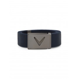 Callaway V-Logo Webbed pánský pásek - Peacoat