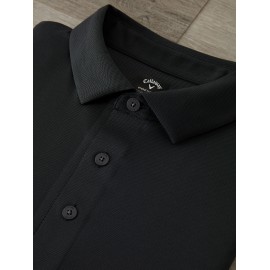 Callaway Premium High GG Jacquard pánské polo - Caviar