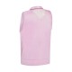 Callaway Waist Length Mesh Detail Sleeveless dámské polo - Orchid