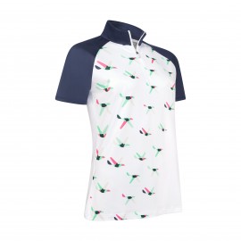 Callaway Birdie SS dámské polo - Brilliant White