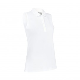 Callaway Tournament Sleeveless dámské polo - Bright White
