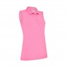 Callaway Tournament Sleeveless dámské polo - Cheeky Pink