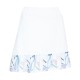 Callaway 17" Linear Petals dámská sukně - Brilliant White