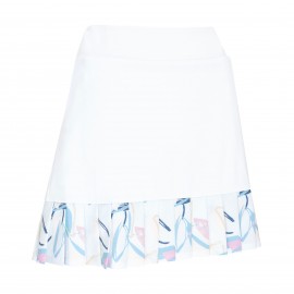 Callaway 17" Linear Petals dámská sukně - Brilliant White
