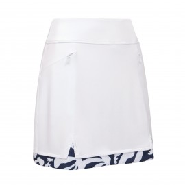 Callaway 17" Abstract Floral Blocked dámská sukně - Brilliant White