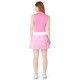 Callaway 16" Stencil High Waist dámská sukně - Cheeky Pink