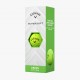 Callaway Supersoft Matte Green 25 golfové míčky zelené, 12 ks
