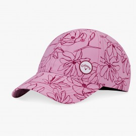 Callaway Hightail dámská golfová kšiltovka - Red Plum Blossom