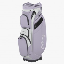 Callaway ORG 14 Cart Bag - Silver/Orchid Pental