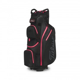 Titleist 14 StaDry Cart Bag - Black/Candy/Pink
