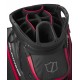 Wilson Alpine Dry Cart golfový bag - Black/Grey/Red