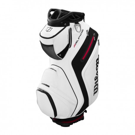 Wilson Alpine Cart golfový bag - White/Black
