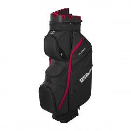 Wilson I-Lock Cart golfový bag - Black/Red