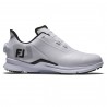 FootJoy Fuel Boa pánské golfové boty - White/White/Grey