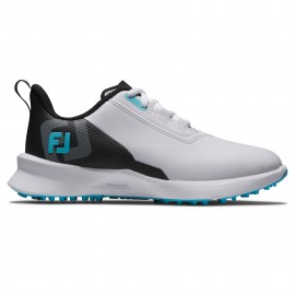 FootJoy Junior Fuel dětské golfové boty - White/Black