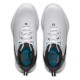 FootJoy Junior Fuel dětské golfové boty - White/Black