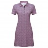 FootJoy Animal Print Dress dámské šaty - White/Berry