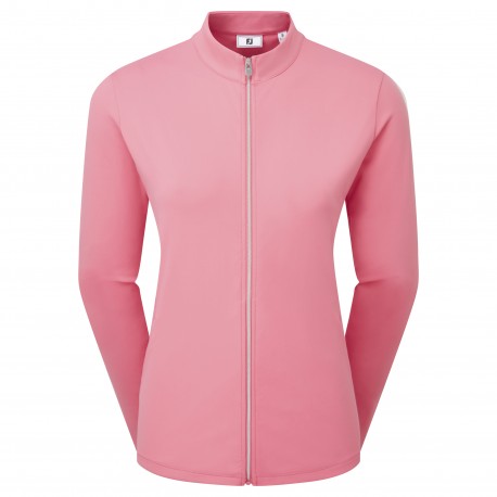 FootJoy Full-Zip Midlayer dámská mikina - Pink Lemonade FootJoy Full-Zip Midlayer dámská mikina - Pink Lemonade
