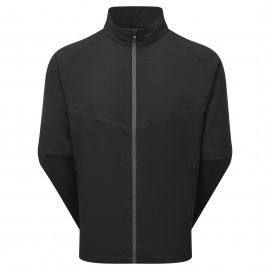 FootJoy Full-Zip Zephyr Windshirt pánská bunda - Black FootJoy Full-Zip Zephyr Windshirt pánská bunda - Black