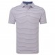 FootJoy Balance Stripe Lisle pánské polo - Skyway