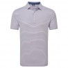 FootJoy Balance Stripe Lisle pánské polo - Skyway