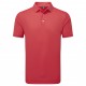FootJoy Stretch Pique Solid pánské polo - Hibiscus