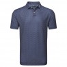 FootJoy Bounce Print Pique pánské polo - Dark Denim