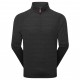 FootJoy Wave Jacquard Chill-Out pánská mikina - Black