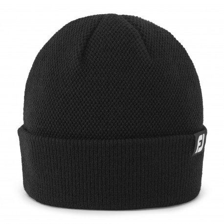 FootJoy Knit Beanie pánská zimní čepice - Black FootJoy Knit Beanie pánská zimní čepice - Black