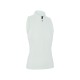 Callaway Sleeveless Rib Play Zip Mock dámské polo - Salt Air
