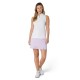 Callaway Sleeveless Rib Play Zip Mock dámské polo - Salt Air