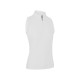 Callaway Sleeveless Rib Play Zip Mock dámské polo - Salt Air