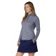 Callawaya Scarf Geo Sun Protection dámský top - Peacoat