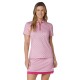 Callaway Deco Geo Print Mesh Insert dámské polo - Fuchsia Purple