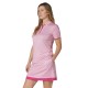 Callaway Deco Geo Print Mesh Insert dámské polo - Fuchsia Purple