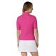 Callaway Rib Play dámské polo - Fuchsia Purple