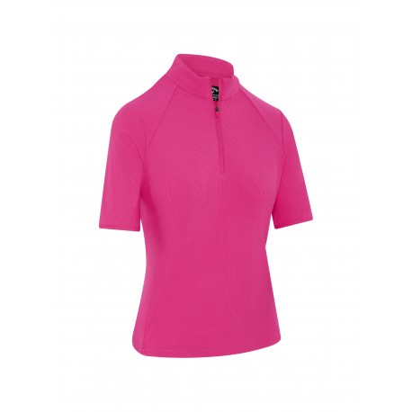 Callaway Rib Play dámské polo - Fuchsia Purple