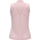Callaway Sleeveless Deco Geo Print Mesh Insert dámské polo - Fuchsia Purple