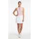 Callaway Sleeveless Deco Geo Print Mesh Insert dámské polo - Fuchsia Purple