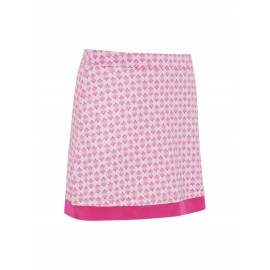 Callaway Deco Geo Print golfová sukně - Fuchsia Purple