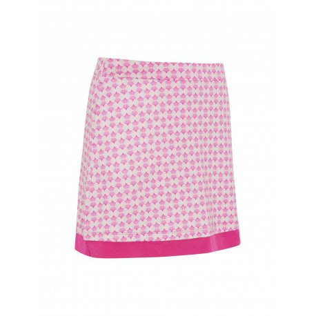 Callaway Deco Geo Print golfová sukně - Fuchsia Purple