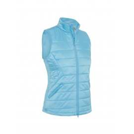Callaway Quilted Puffer dámská golfová vesta - Ethereal Blue